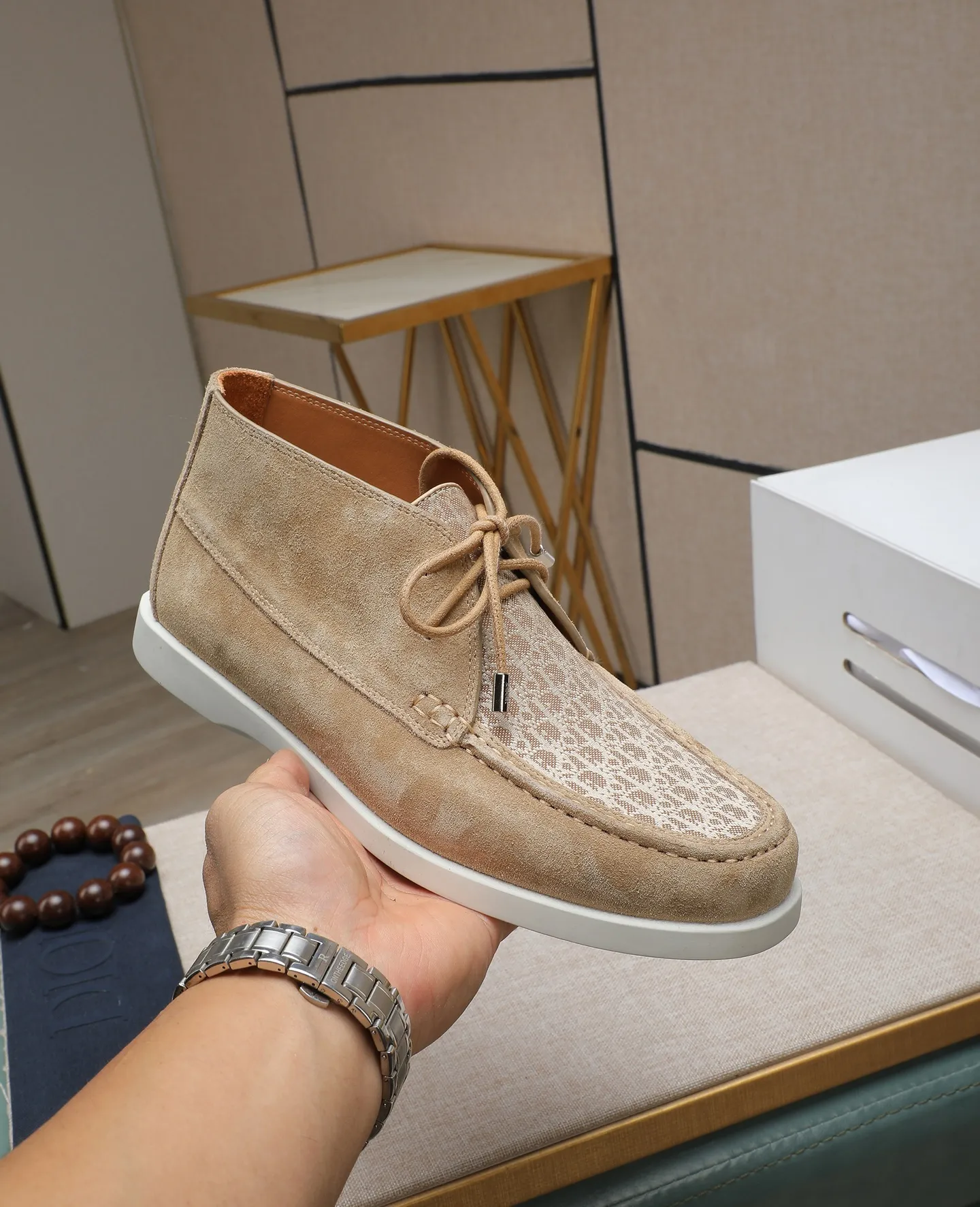 Men's shoes 💰600💰Water-dyed cow lining Original order quality Dior —🆘. Dior Original order purchase, high-end leather shoes, fabric: Made of Italian imported cowhide➕Water-dyed cow lining/cowhide lining➕Specially available original outsole, fine workmanship, real-life photos🎬Size: 38-44 (with full set of packaging)